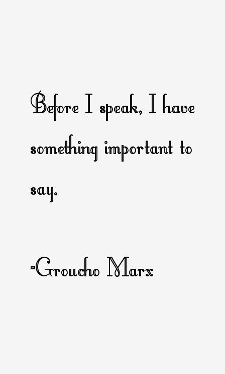 Groucho Marx Quotes