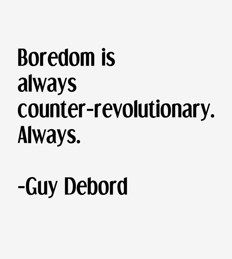 Guy Debord Quotes