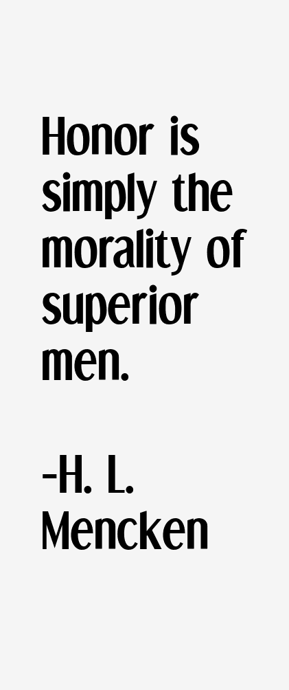 H. L. Mencken Quotes