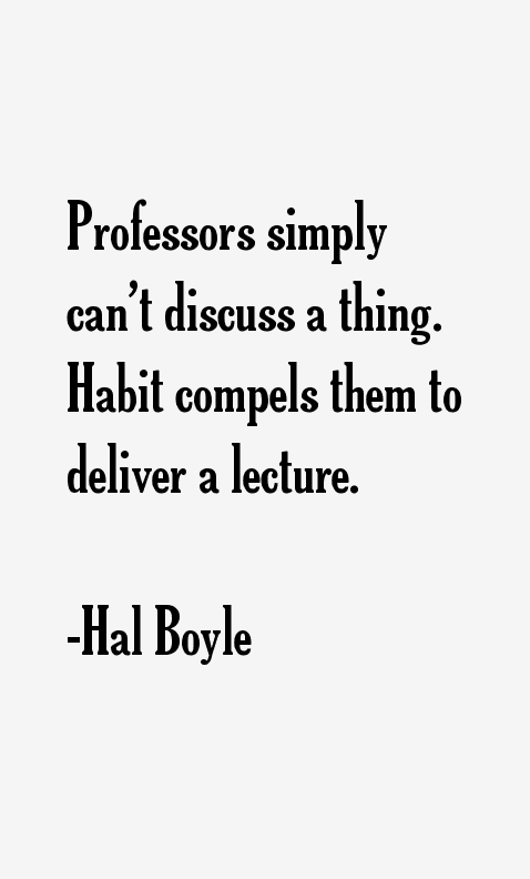 Hal Boyle Quotes