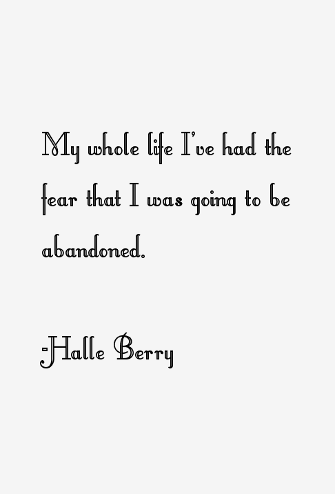 Halle Berry Quotes