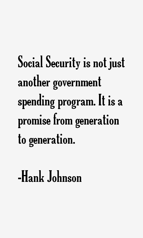 Hank Johnson Quotes