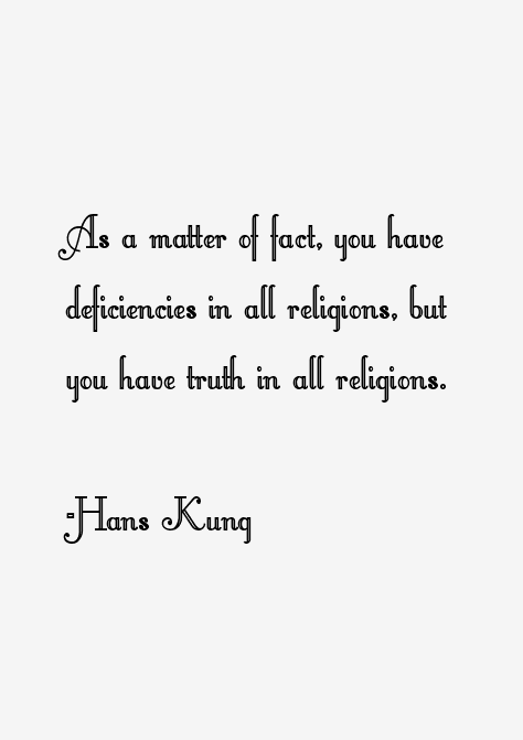 Hans Kung Quotes