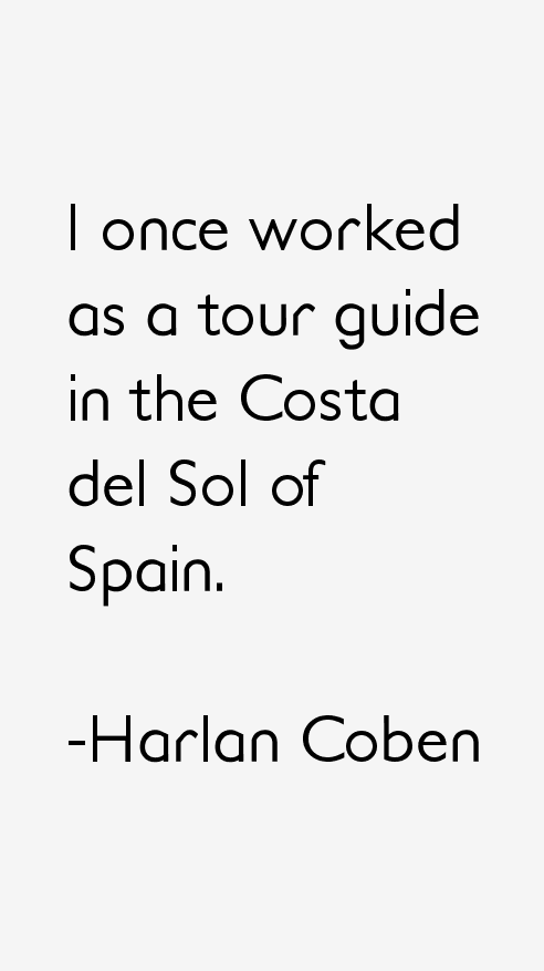 Harlan Coben Quotes