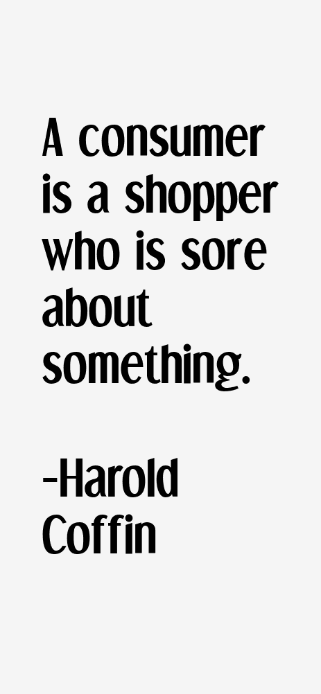 Harold Coffin Quotes