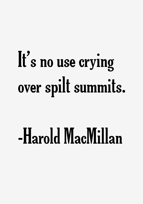 Harold MacMillan Quotes