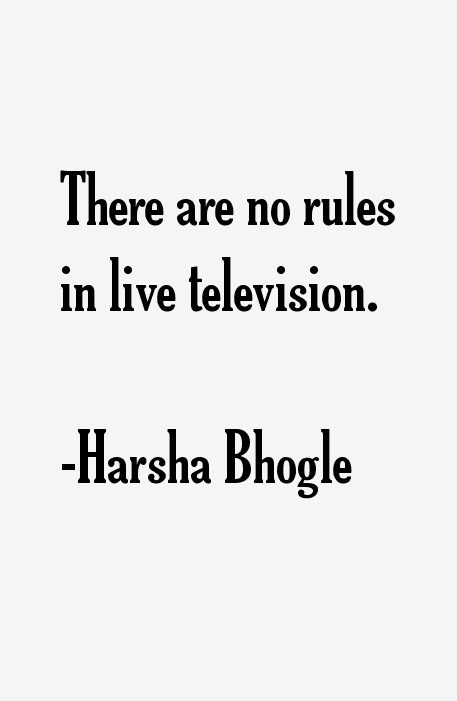 Harsha Bhogle Quotes