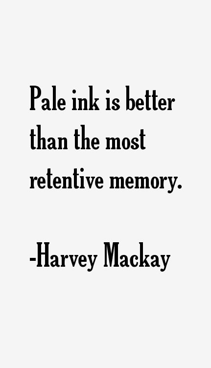 Harvey Mackay Quotes