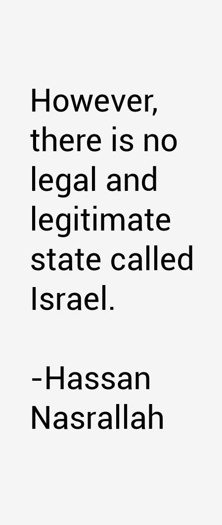 Hassan Nasrallah Quotes