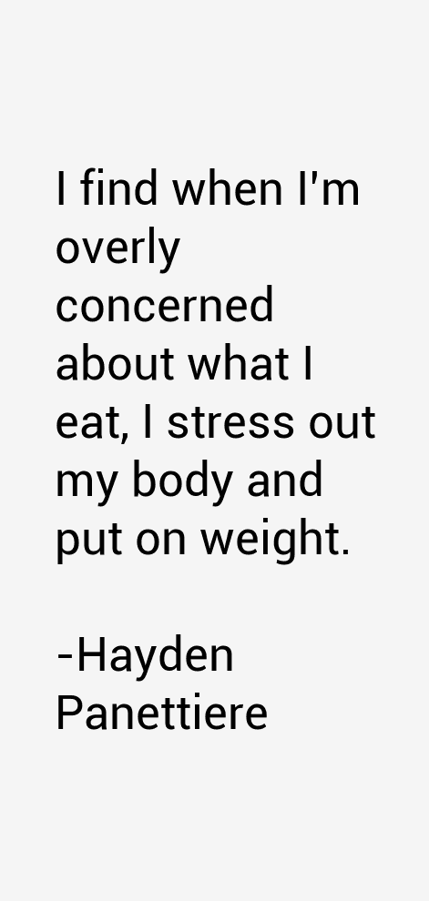 Hayden Panettiere Quotes