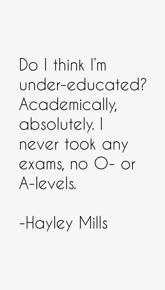 Hayley Mills Quotes