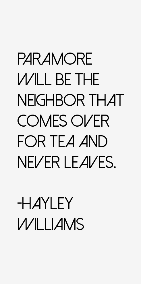 Hayley Williams Quotes