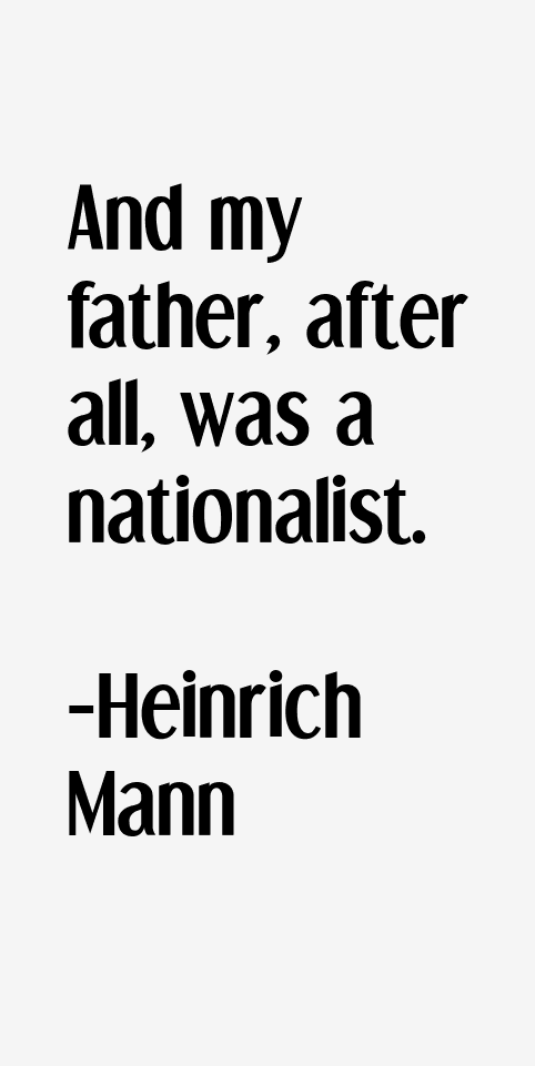 Heinrich Mann Quotes