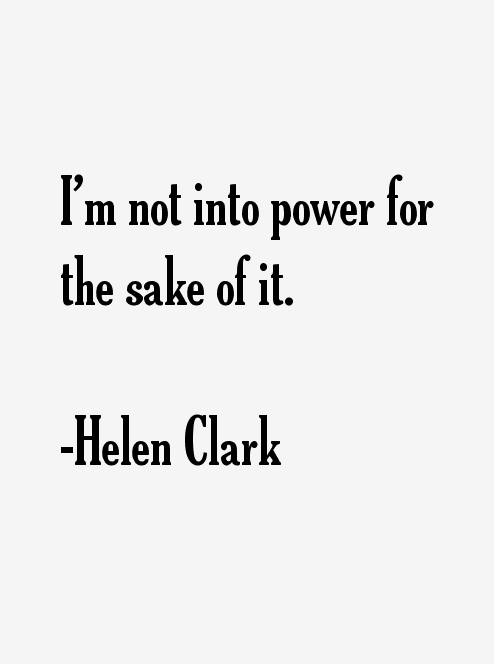 Helen Clark Quotes