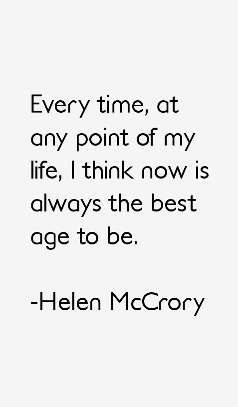 Helen McCrory Quotes