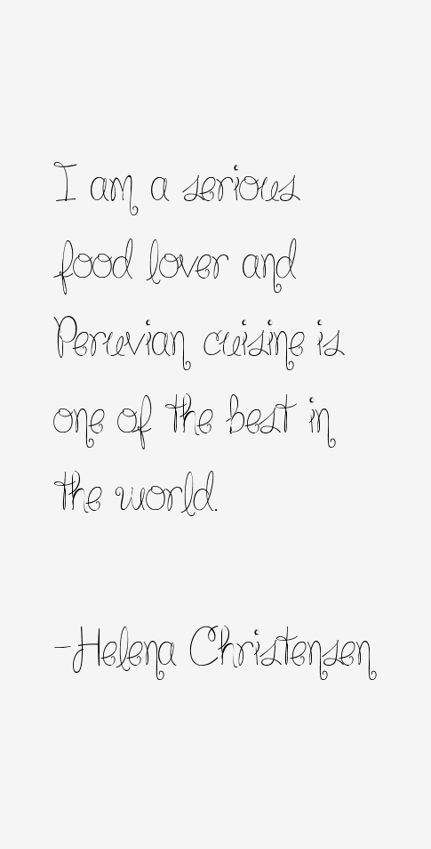 Helena Christensen Quotes