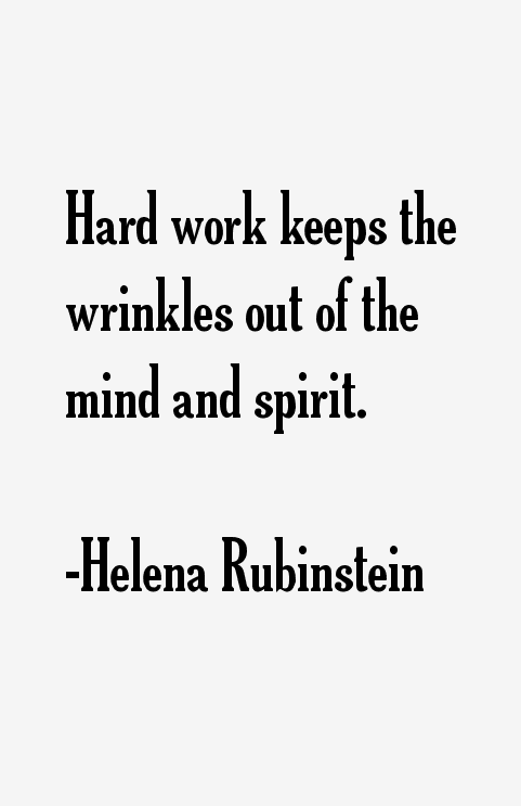 Helena Rubinstein Quotes
