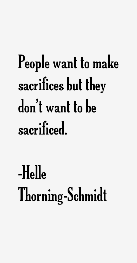 Helle Thorning-Schmidt Quotes