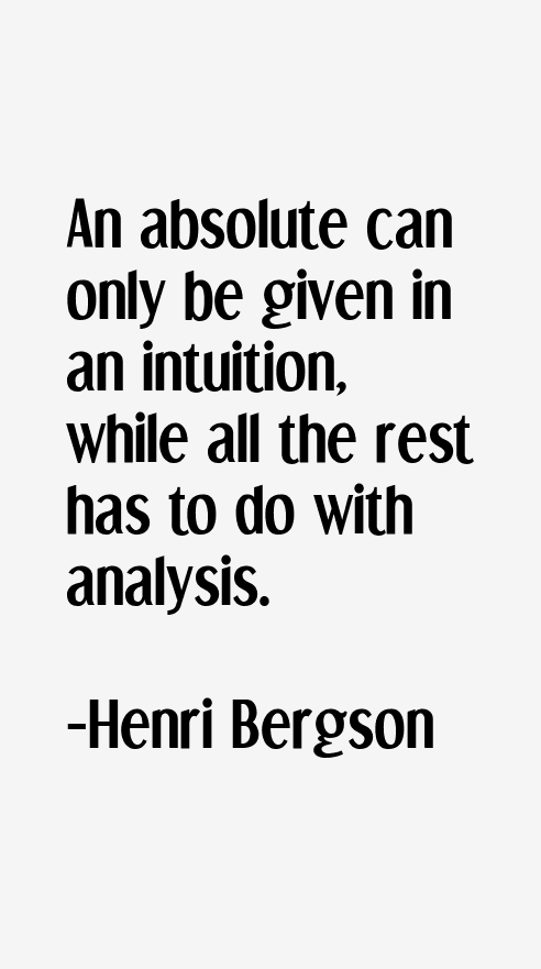Henri Bergson Quotes