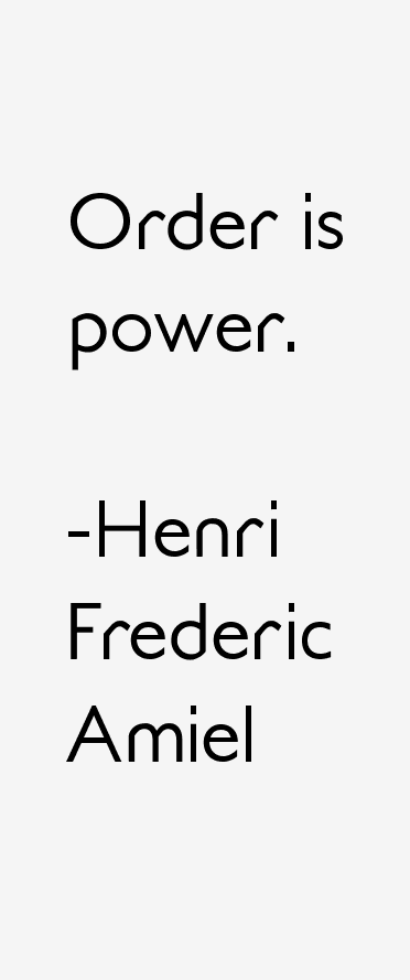 Henri Frederic Amiel Quotes