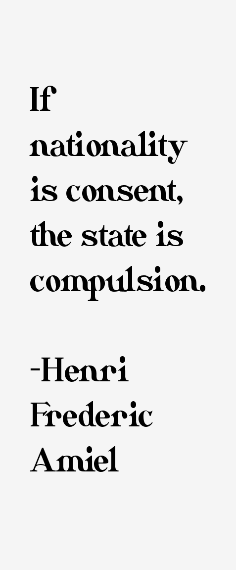 Henri Frederic Amiel Quotes