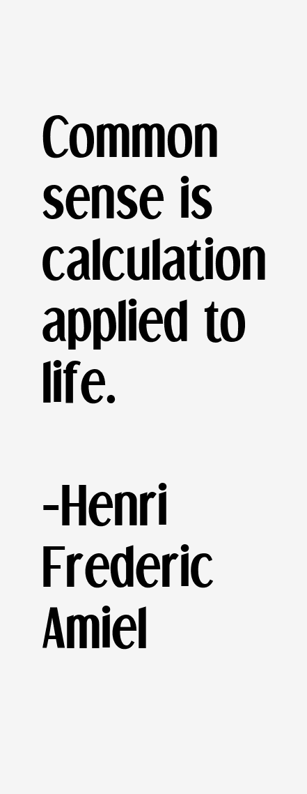 Henri Frederic Amiel Quotes