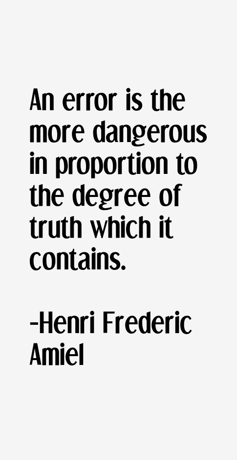 Henri Frederic Amiel Quotes