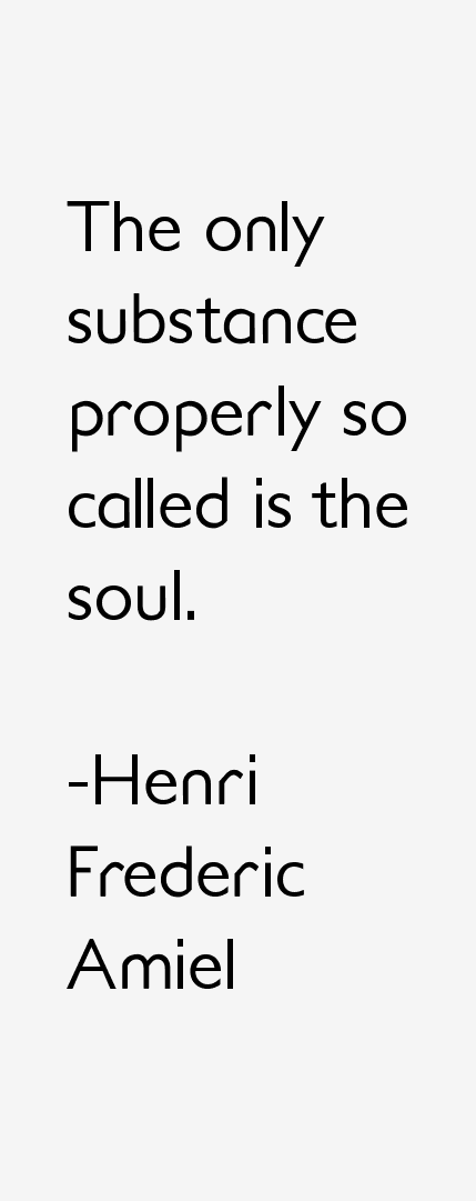 Henri Frederic Amiel Quotes