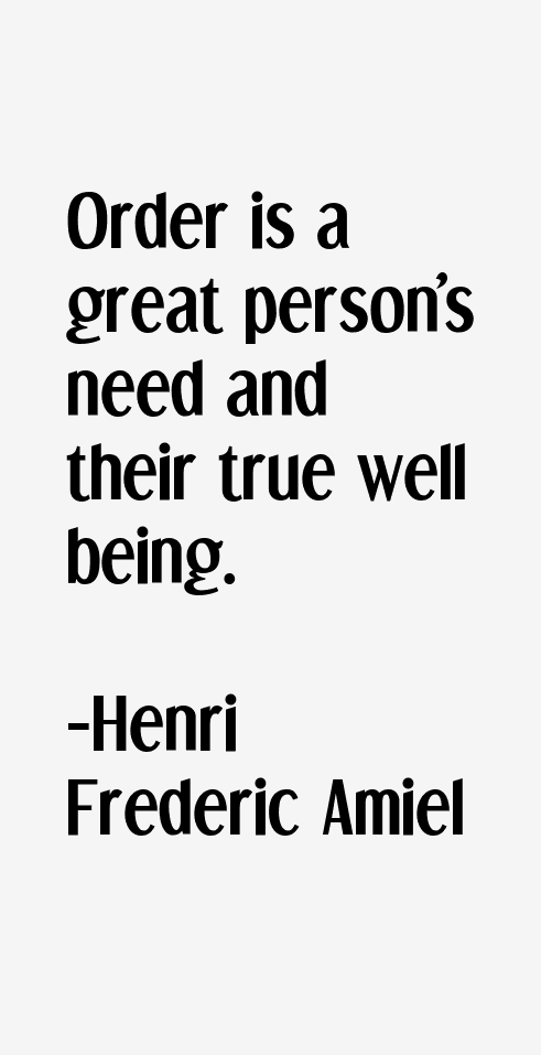 Henri Frederic Amiel Quotes