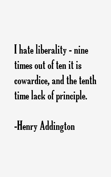 Henry Addington Quotes