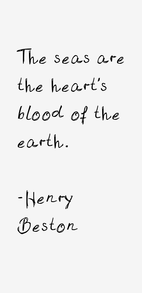 Henry Beston Quotes