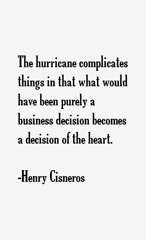 Henry Cisneros Quotes