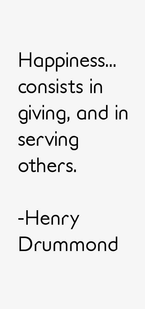 Henry Drummond Quotes