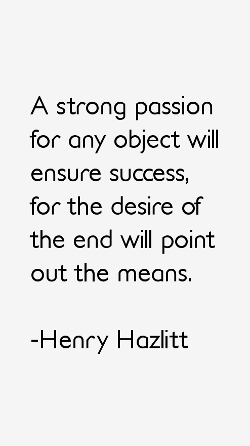 Henry Hazlitt Quotes