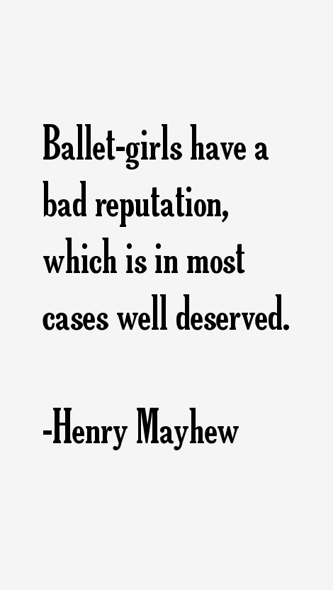 Henry Mayhew Quotes