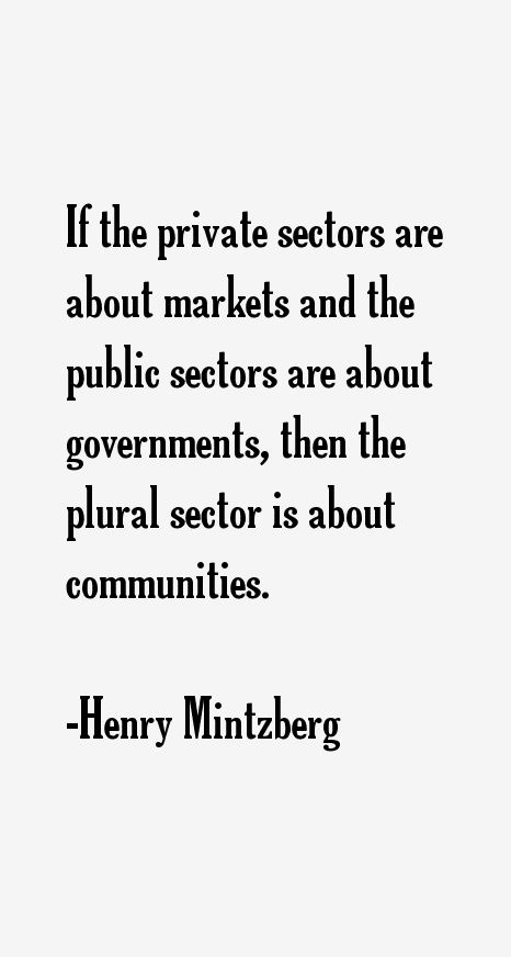 Henry Mintzberg Quotes