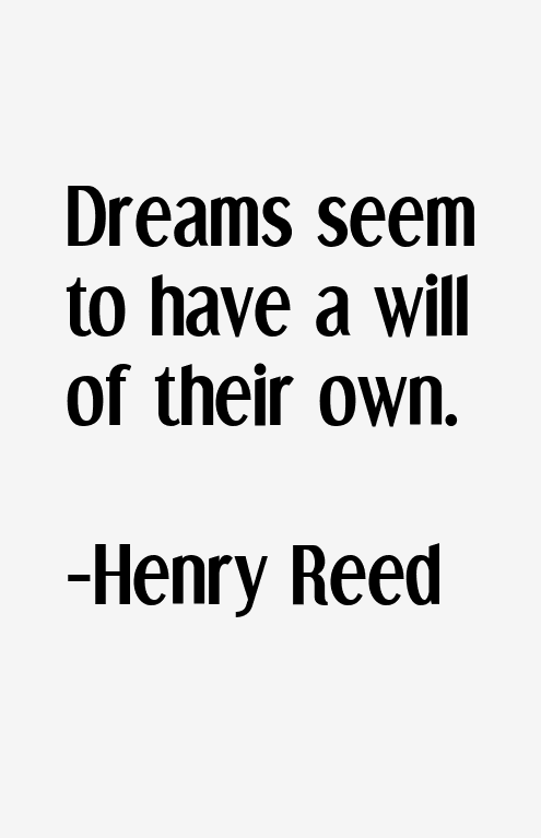 Henry Reed Quotes