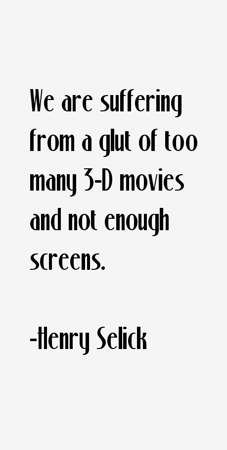 Henry Selick Quotes