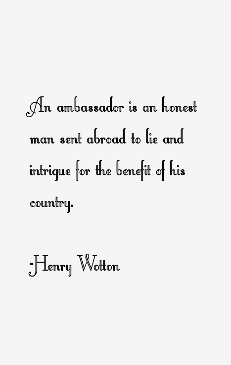 Henry Wotton Quotes