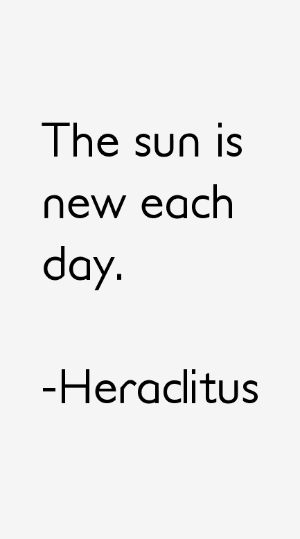 Heraclitus Quotes