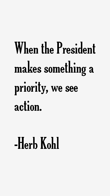 Herb Kohl Quotes