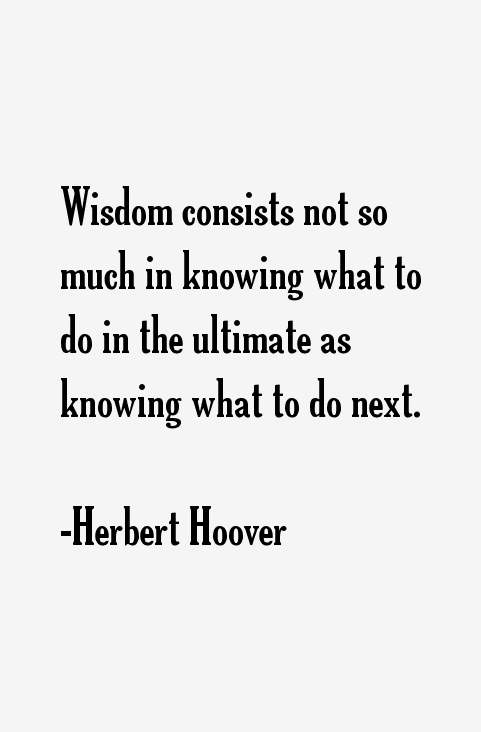 Herbert Hoover Quotes