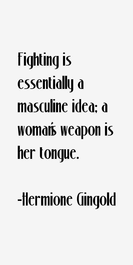 Hermione Gingold Quotes