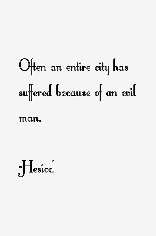 Hesiod Quotes