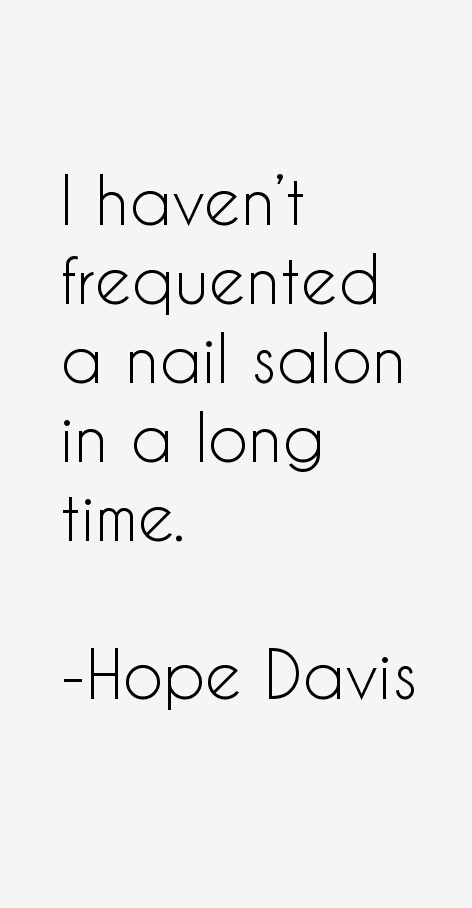 Hope Davis Quotes