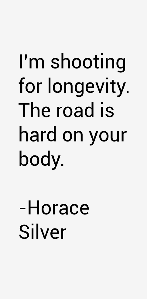 Horace Silver Quotes