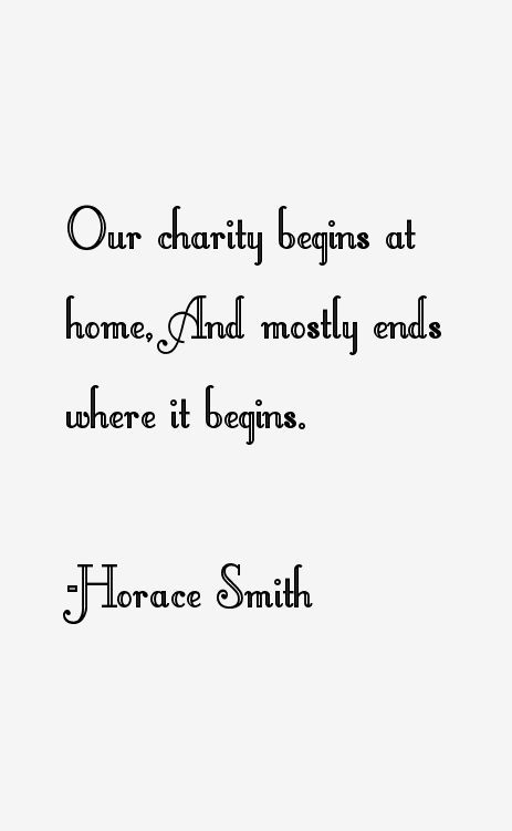 Horace Smith Quotes