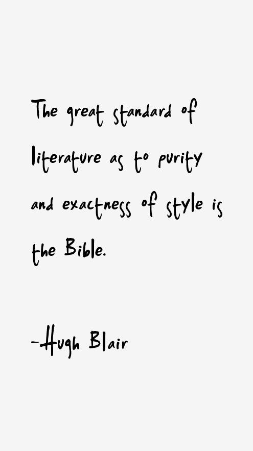 Hugh Blair Quotes