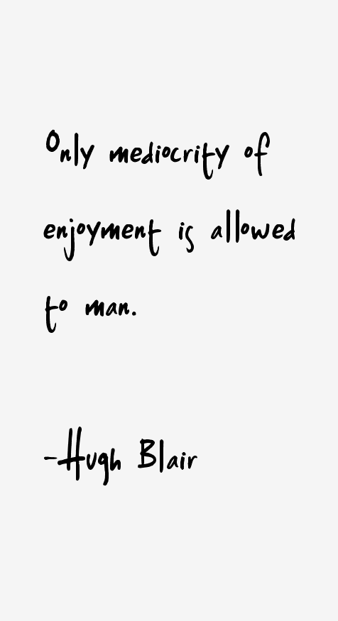Hugh Blair Quotes