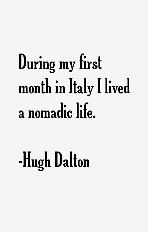 Hugh Dalton Quotes